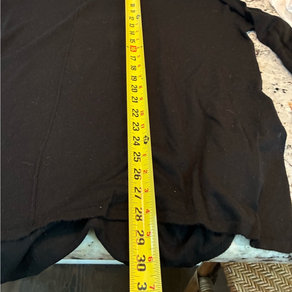 H&M Women's Black Crewneck Sweater.   L - Picture 6 of 7